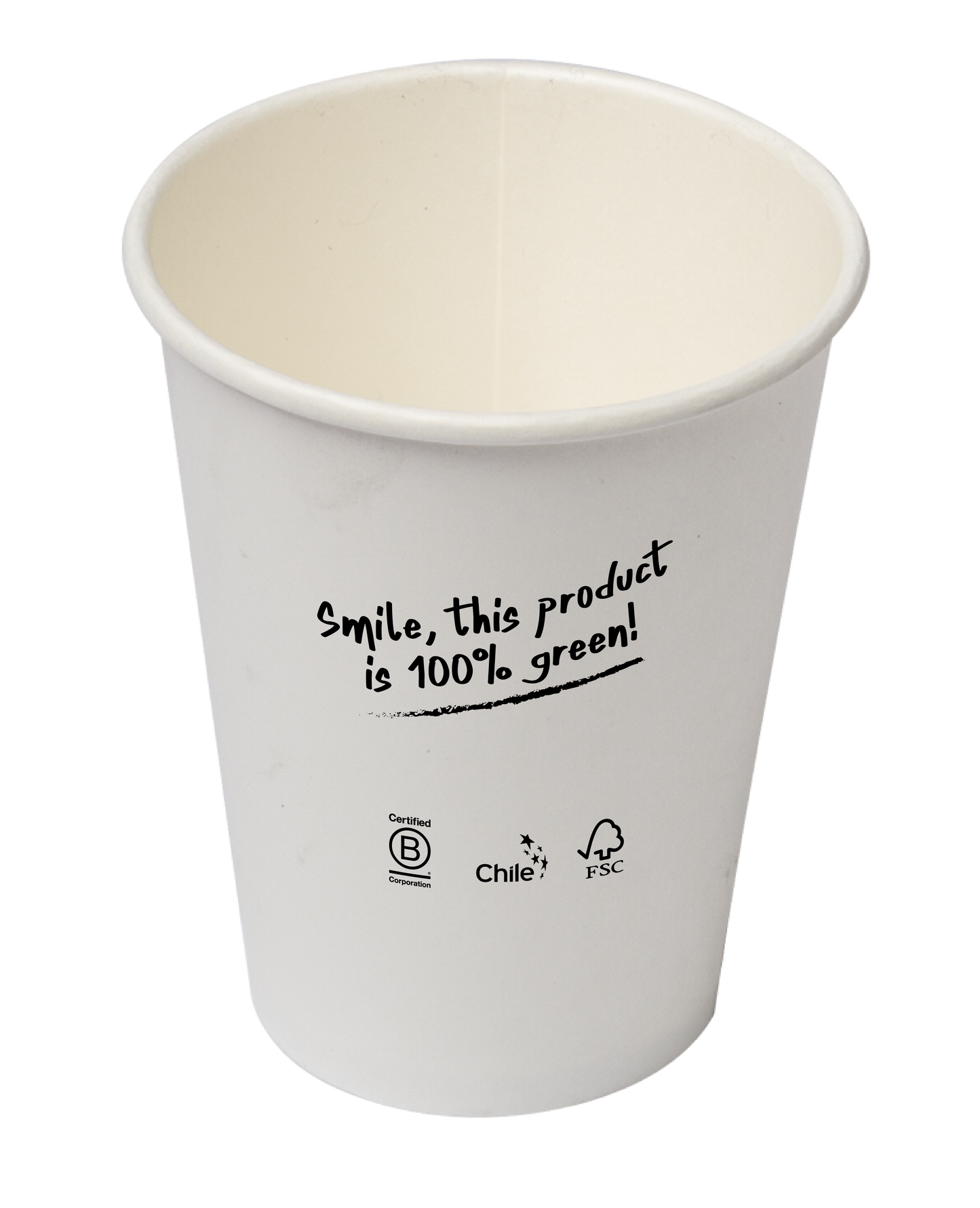 8oz Single Paper cup with water based liner