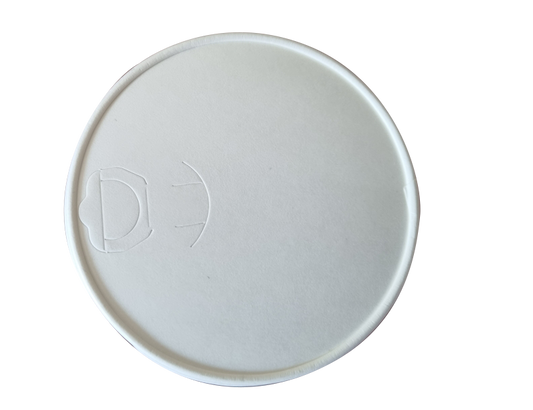 Paper Lids with water based liner 90 diam