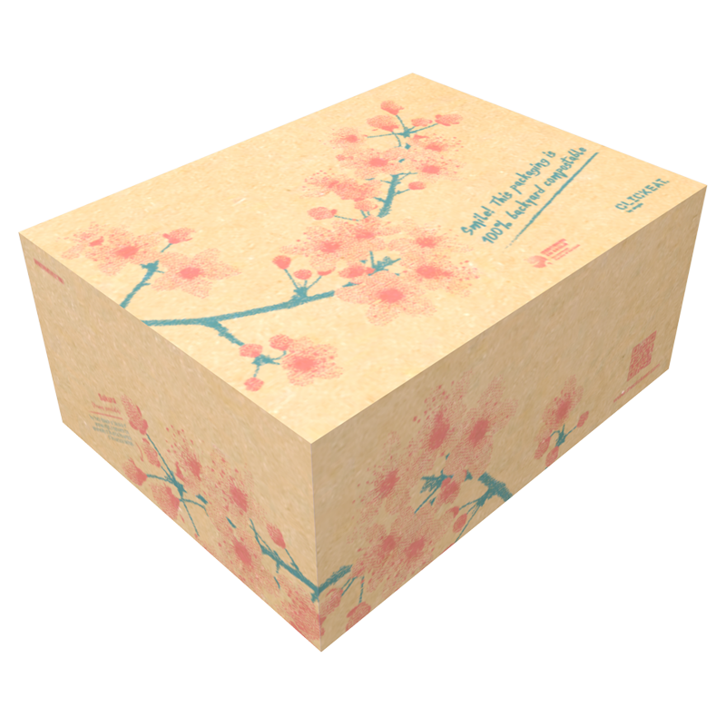 SAKURA FAST ASSEMBLE S BOX, 4,92x3,74x2,2" B2C format 25 pics