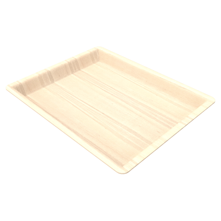 WOODEN RECTANGULAR PLATE 10*8.4*0.7