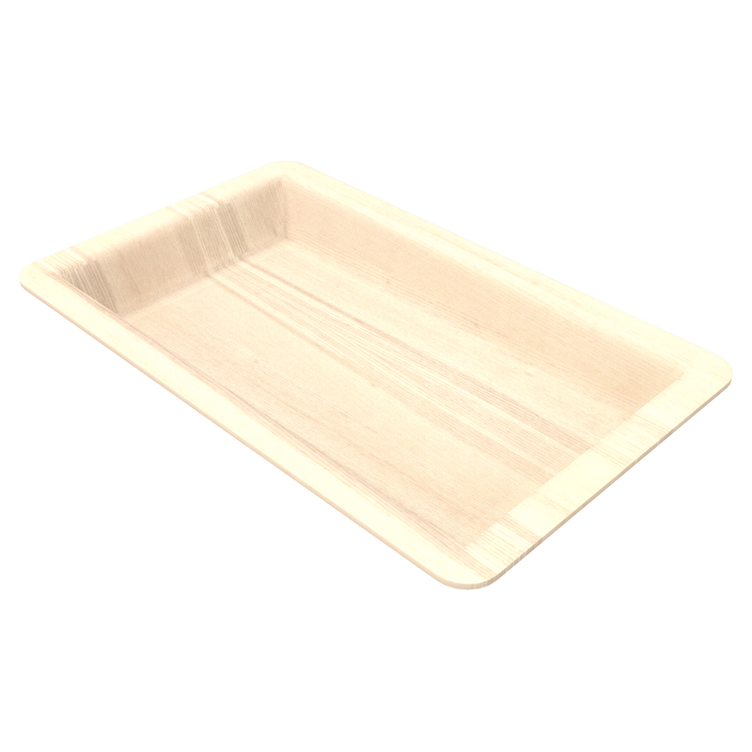 WOODEN RECTANGULAR PLATE 7.8*4.9*0.7