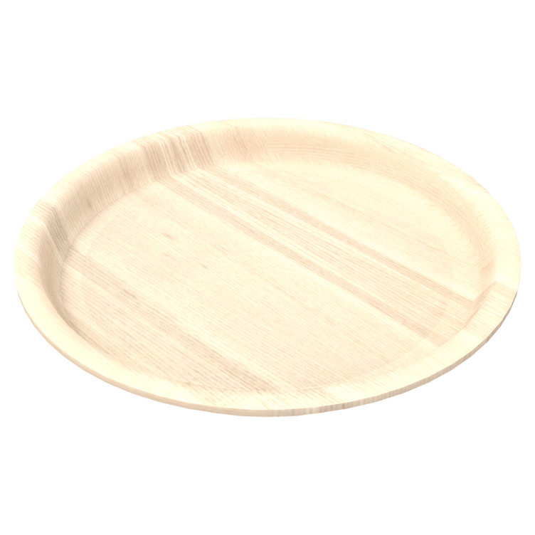 WOODEN ROUND PLATE 5.1*0.3