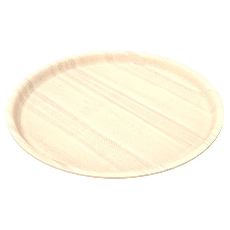 WOODEN ROUND PLATE 8.2*0.3