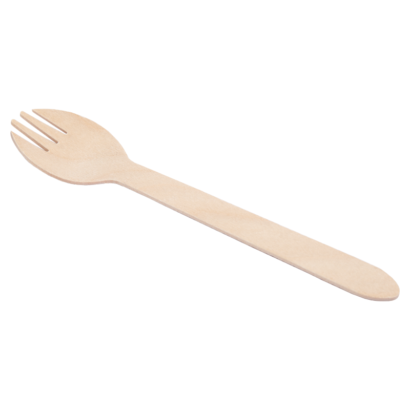 WOODEN SPORK 6.2
individually wrapped